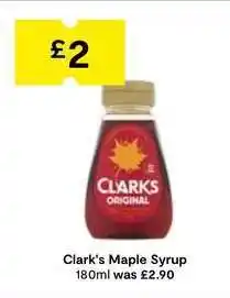 SuperValu Clark's Maple Syrup offer