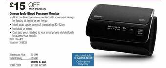 Costco Omron Evolv Blood Pressure Monitor offer