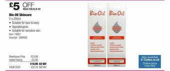 Costco Bio-oil Skincare offer