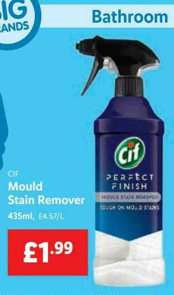 Lidl Cif Mould Stain Remover offer