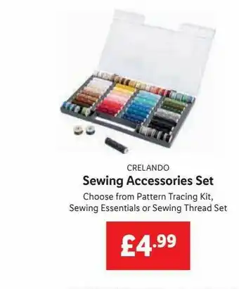 Lidl Sewing Accessories Set offer