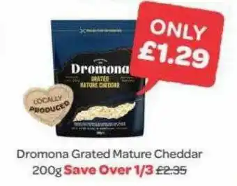 Dromona Grated Mature Cheddar