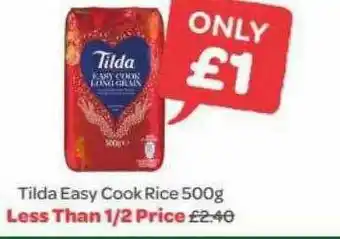 Spar Tilda Easy Cook Rice offer