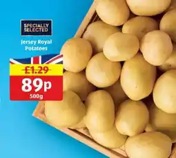 Aldi Jersey Royal Potatoes offer