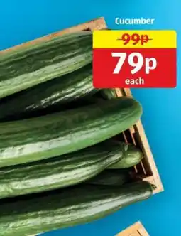 Aldi Cucumber offer