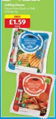 Aldi Grilling Cheese offer