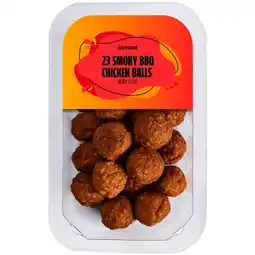 Iceland Iceland 23 (Approx.) Smoky BBQ Chicken Balls 161g offer