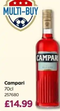 Bestway Campari offer