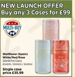 Bestway Wallflower (Spain) White/Red/Rose offer