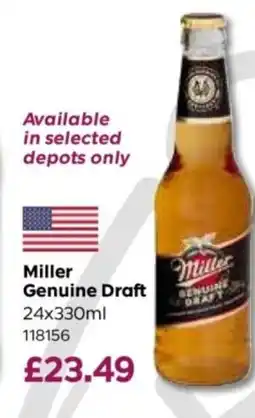 Bestway Miller Genuine Draft offer