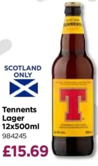Bestway Tennents Lager offer