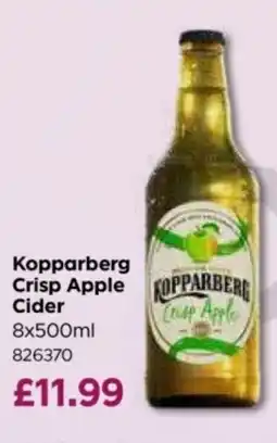 Bestway Kopparberg Crisp Apple Cider offer