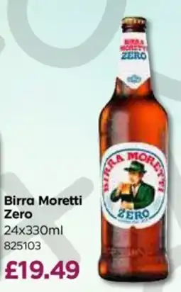 Bestway Birra Moretti Zero offer