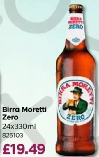 Bestway Birra Moretti Zero offer