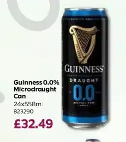 Bestway Guinness 0.0% Microdraught Can offer