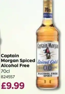 Bestway Captain Morgan Spiced Alcohol Free offer
