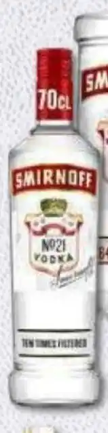 Bestway Smirnoff Vodka offer