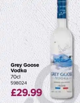 Bestway Grey Goose Vodka offer