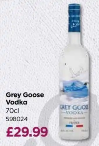 Bestway Grey Goose Vodka offer