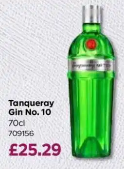 Bestway Tanqueray Gin No. 10 offer