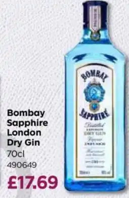 Bestway Bombay Sapphire London Dry Gin offer