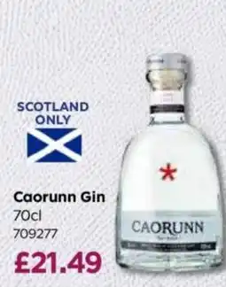 Bestway Caorunn Gin offer