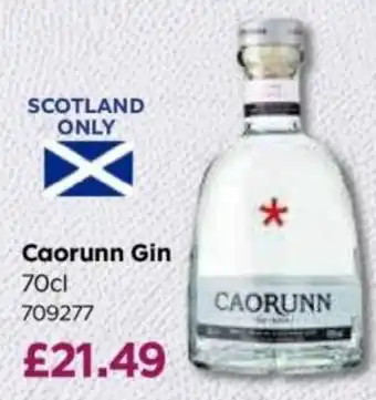 Bestway Caorunn Gin offer