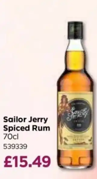 Bestway Sailor Jerry Spiced Rum offer