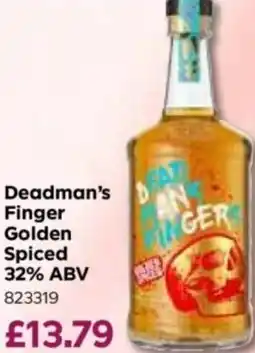 Bestway Deadman's Finger Golden Spiced 32% ABV offer