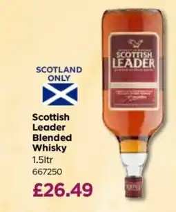 Bestway Scottish Leader Blended Whisky offer