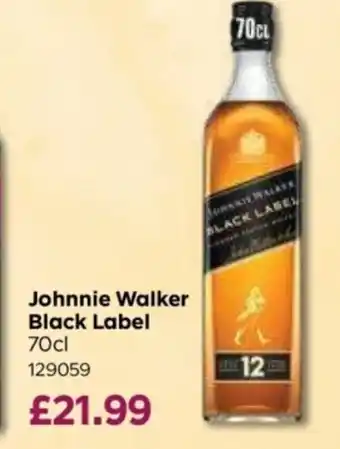 Bestway Johnnie Walker Black Label offer