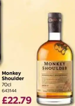 Bestway Monkey Shoulder offer