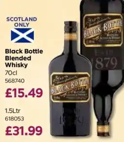 Bestway Black Bottle Blended Whisky offer