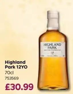 Bestway Highland Park 12YO offer