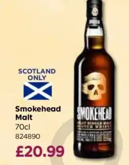 Bestway Smokehead Malt offer