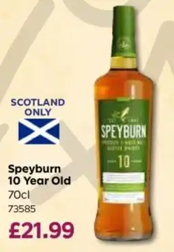Bestway Speyburn 10 Year Old offer