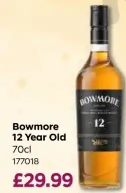 Bestway Bowmore 12 Year Old offer