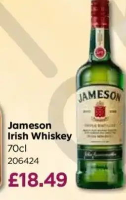 Bestway Jameson Irish Whiskey offer