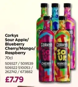 Bestway Corkys Sour Apple/ Blueberry Cherry/Mango/ Raspberry offer