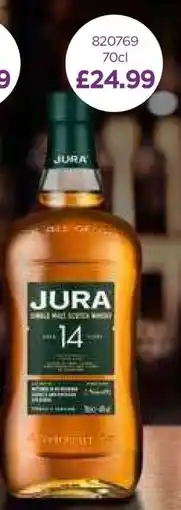 Bestway Jura 14 Year Old Single Malt Scotch Whisky offer