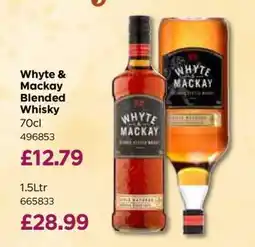 Bestway Whyte & Mackay Blended Whisky 70cl offer