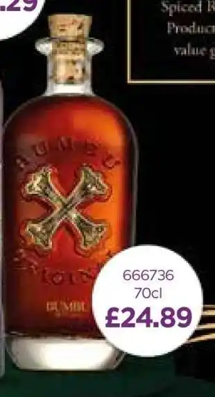 Bestway Bumbu Rum offer