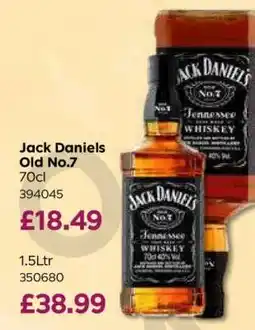 Bestway Jack Daniels Old No.7 70cl offer