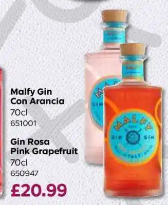 Bestway Malfy Gin Con Arancia offer