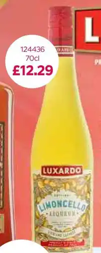 Bestway LUXARDO Limoncello offer