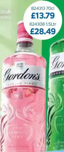 Bestway Gordon's Premium Pink Gin offer