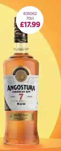 Bestway Angostura 7 Rum offer