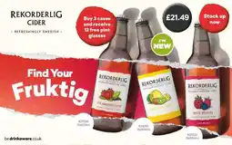 Bestway Rekorderlig Cider offer
