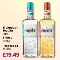 Bestway El Jimador Tequila offer
