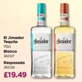 Bestway El Jimador Tequila offer
